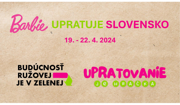 Barbie upratuje Slovensko