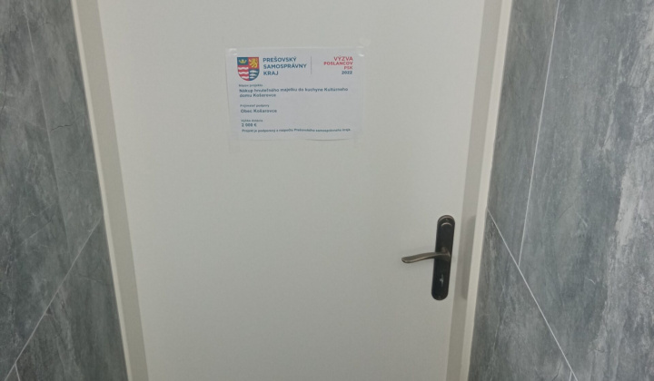 3. fotografia fotogalérie Kuchyňa Kultúrneho domu