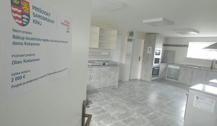 6. fotografia fotogalérie Kuchyňa Kultúrneho domu