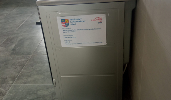 8. fotografia fotogalérie Kuchyňa Kultúrneho domu