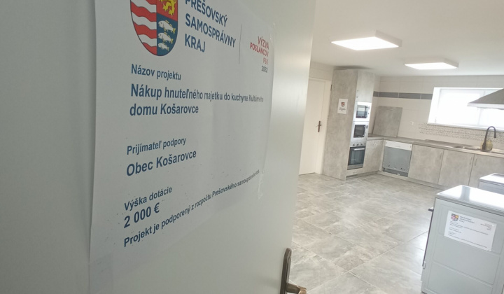 9. fotografia fotogalérie Kuchyňa Kultúrneho domu