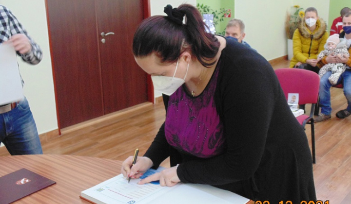 15. fotografia fotogalérie Uvítanie do života 22.12.2021