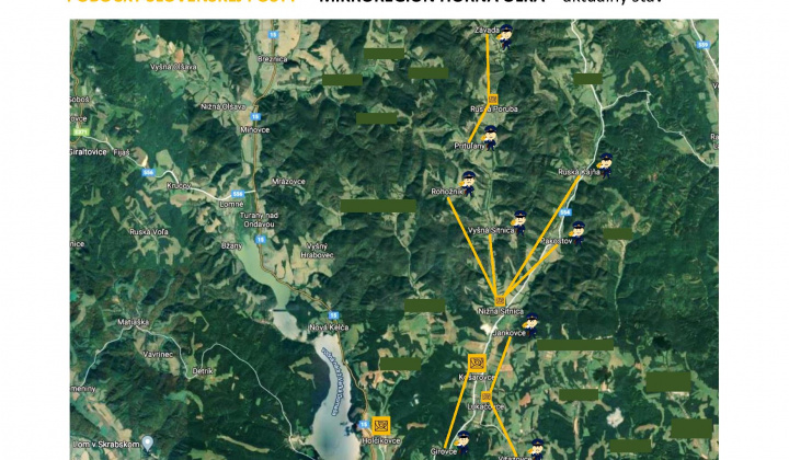 Zrušenie pobočky Slovenskej pošty 01.04.2021