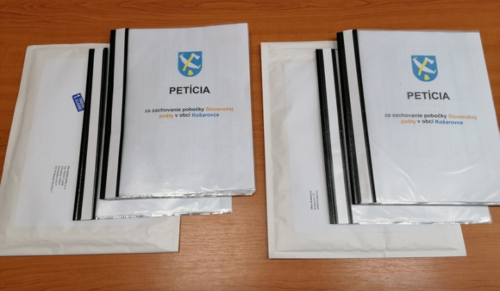 Zrušenie pobočky Slovenskej pošty 01.04.2021
