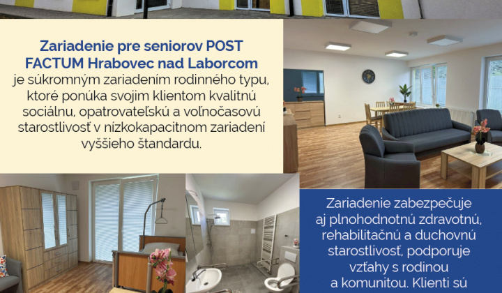 1. fotografia fotogalérie Aktuality / Oznam o otvorení zariadenia pre seniorov v Hrabovci nad Laborcom - foto
