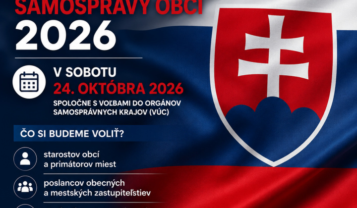 1. fotografia fotogalérie Voľby / Voľby do orgánov samosprávy obcí 2026 - foto